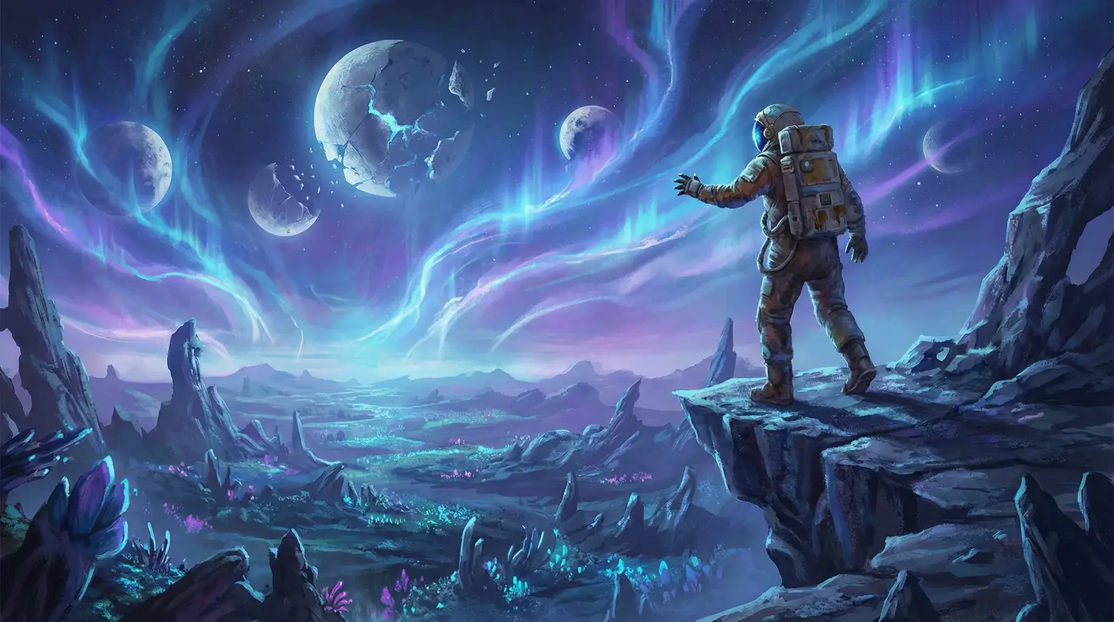 困困狗 - 异星探索概念画作